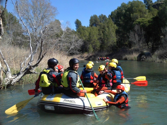  Getting on the raft 